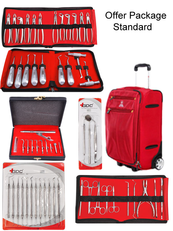 Offer Package Standard with Trolley Bag GDC